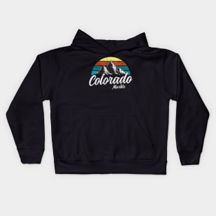 Marble Colorado Vintage Kids Hoodie